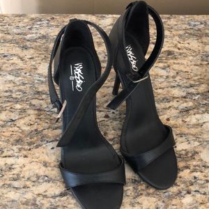 Missimo black heels.